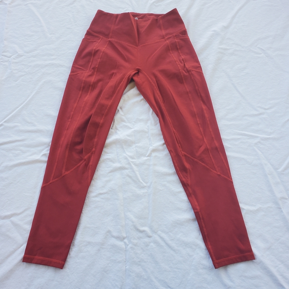 Effortless Heart Booty Leggings Copper